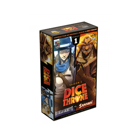 DICE THRONE S2 AS DE LA GACHETTE VS SAMOURAI