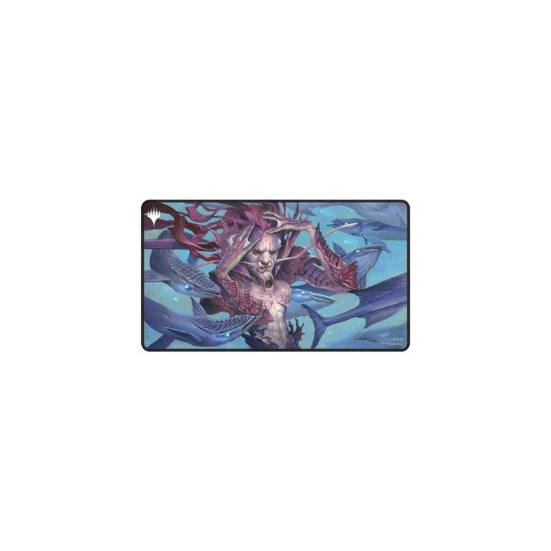UP - DOMINARIA REMASTERED BLACK STITCHED PLAYMAT - V5 UP - DOMINARIA REMASTERED BLACK STITCHED PLAYMAT - V5