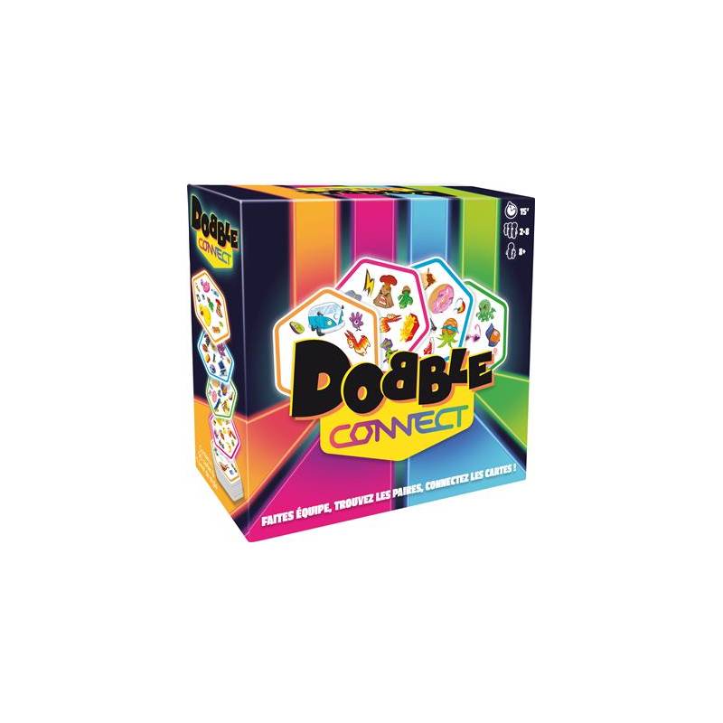 DOBBLE CONNECTJEUX D'AMBIANCE Trouvez la paire et alignez les hexag... DOBBLE CONNECTJEUX D'AMBIANCE Trouvez la paire et alignez les hexag...
