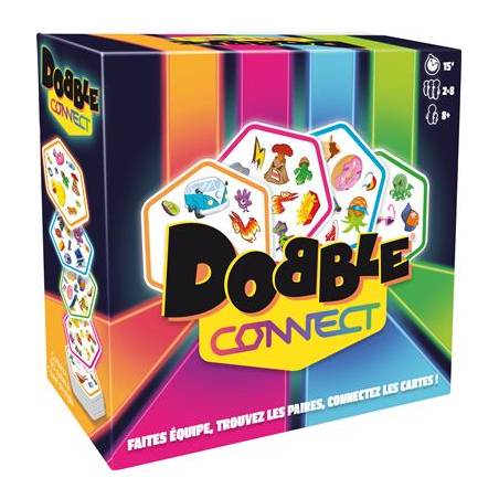 DOBBLE CONNECTJEUX D'AMBIANCE Trouvez la paire et alignez les hexag...
