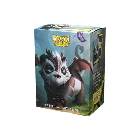 DRAGON SHIELD BRUSHED ART : PANDRAGON (100)PROTEGES CARTES 100 SLEEVES
