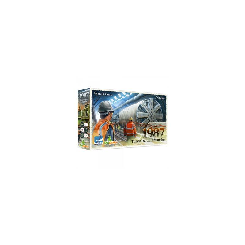 1987 TUNNEL SOUS LA MANCHE 2 JOUEURS 1987 Tunnel sous La Manche off...