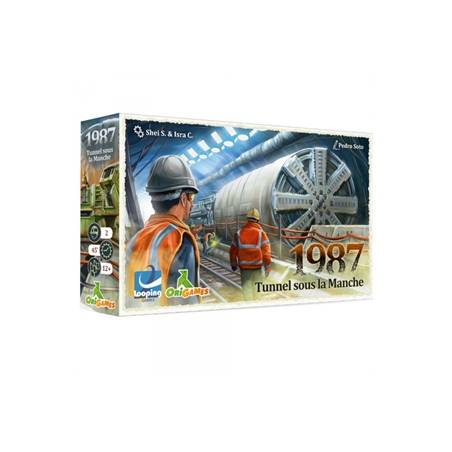 1987 TUNNEL SOUS LA MANCHE 2 JOUEURS 1987 Tunnel sous La Manche off...