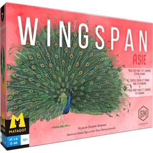 WINGSPAN ASIEJEUX DE SOCIETE Extention de Wingspan autour de l'Asie...
