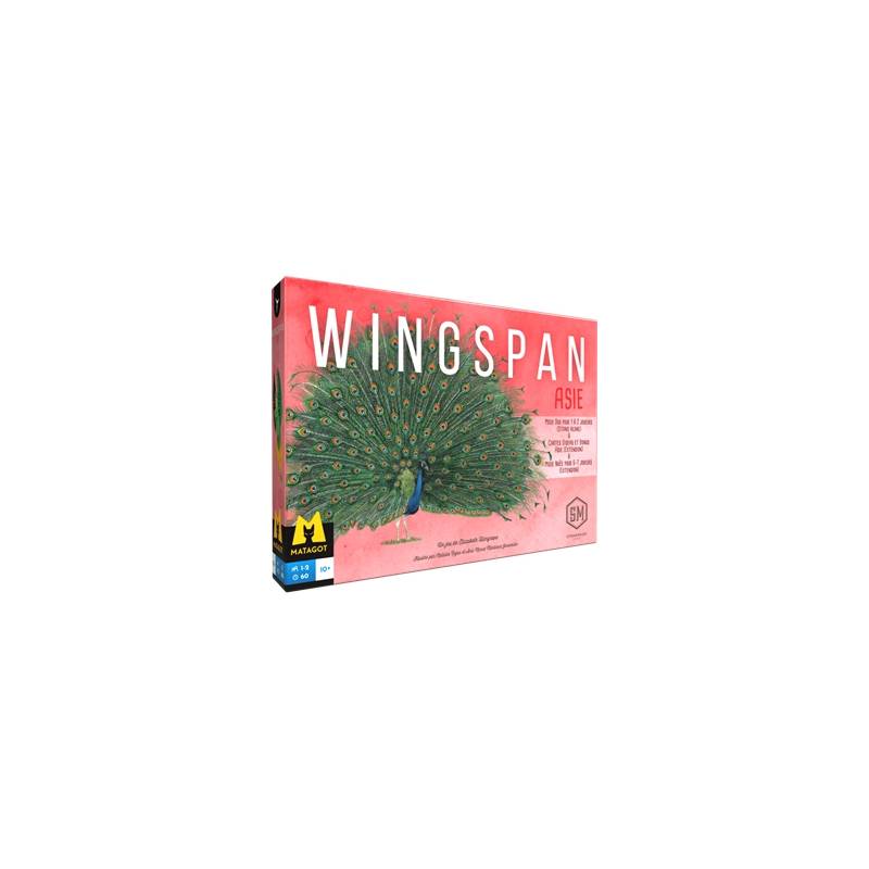 WINGSPAN ASIEJEUX DE SOCIETE Extention de Wingspan autour de l'Asie...