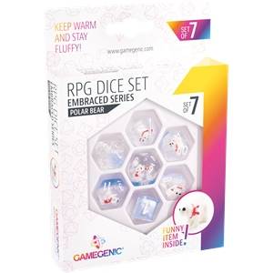 POLAR BEAR RPG DICEACCESSOIRES Set de complet pour jeux de rôle