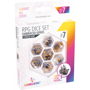 CURSED SHIP RPG DICEACCESSOIRES Set de des complet pour JDR