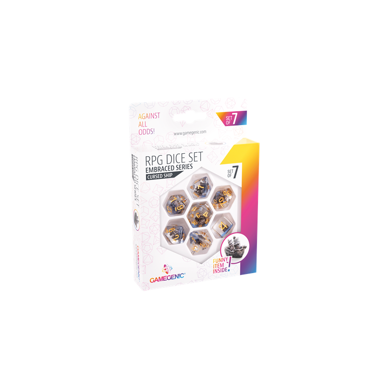 CURSED SHIP RPG DICEACCESSOIRES Set de des complet pour JDR CURSED SHIP RPG DICEACCESSOIRES Set de des complet pour JDR
