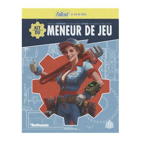 FALLOUT : KIT DU MENEUR DE JEUJEUX DE RÔLES L’outil indispensable p...