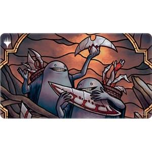 MTG : MOM THE AFTERMATH WH. STITCHED PLAYMAT 3