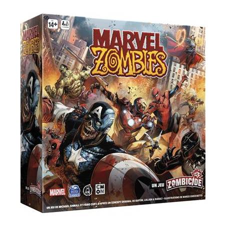 MARVEL ZOMBIES (UNDEAD AVENGERS)JEUX DE SOCIETE Lorsque les premier...