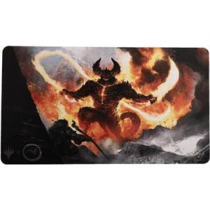 MAGIC THE GATHERING MTG : LORD OF THE RINGS PLAYMAT THE BALROG