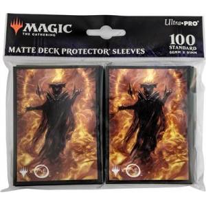 MTG : LORD OF THE RINGS 100CT SLEEVES SAURONPROTEGES CARTES 100 sle...