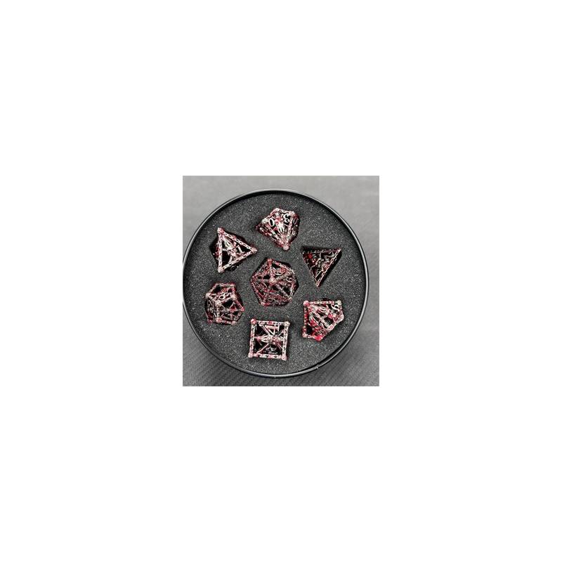 SET DE DES METAL DANS BOX CRANE&CHAINE SANGACCESSOIRES SET DE DES M...