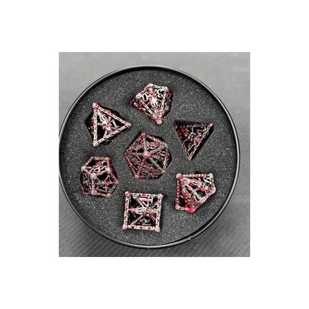 SET DE DES METAL DANS BOX CRANE&CHAINE SANGACCESSOIRES SET DE DES M...
