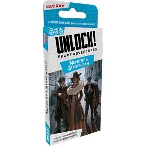 COOPERATIF UNLOCK! SHORT ADVENTURES : MEURTRE A BIRMINGHAM