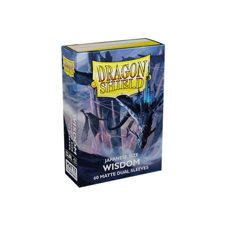 DRAGON SHIELD JAPANESE SIZE DUAL MATTE - WISDOM (60)