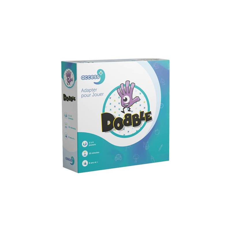 DOBBLE ACCESS+JEUX DE SOCIETE Découvrez la version Access+ du célèb... DOBBLE ACCESS+JEUX DE SOCIETE Découvrez la version Access+ du célèb...
