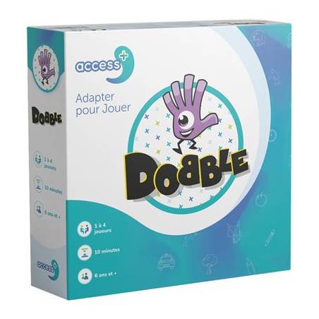 DOBBLE ACCESS+JEUX DE SOCIETE Découvrez la version Access+ du célèb...