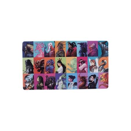 MTG : COMMANDER MASTERS WHITE STITCHED PLAYMAT