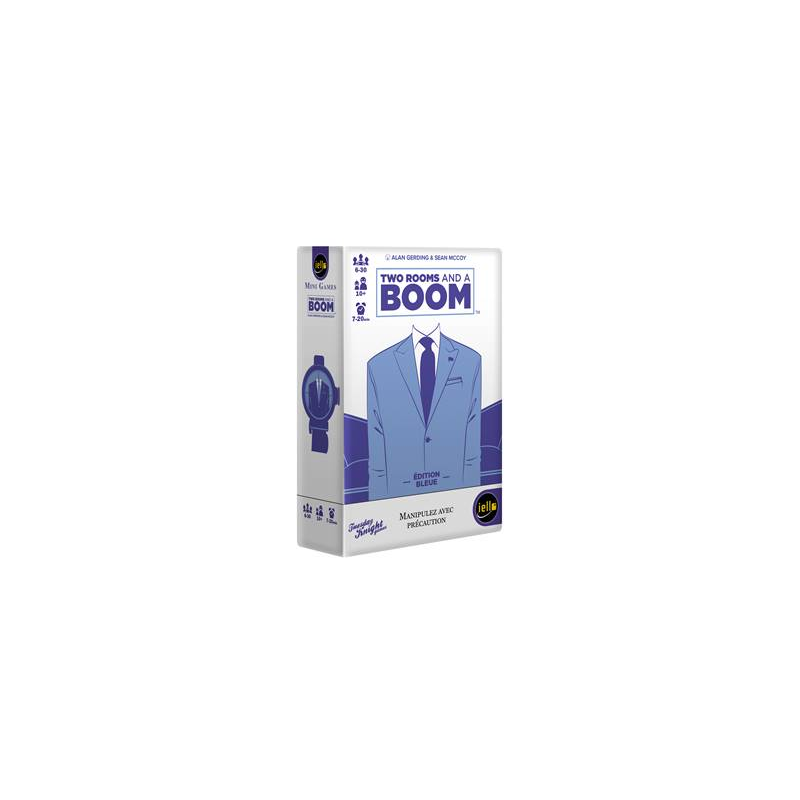 JEUX DE SOCIETE TWO ROOMS AND A BOOM BLEUE
