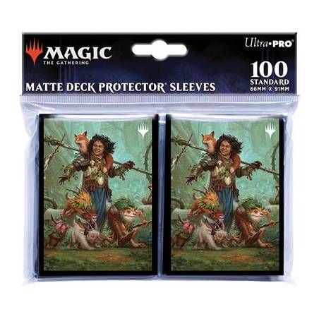 MTG : LES FRICHES D'ELDRAINE 100CT SLEEVES BMAGIC THE GATHERING 100...
