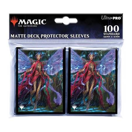 MTG : LES FRICHES D'ELDRAINE 100CT SLEEVES AMAGIC THE GATHERING 100...