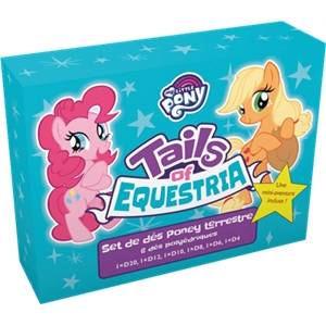 TAILS OF EQUESTRIA : SET DE DES PONEY TERRESTREJEUX DE RÔLES Set de...