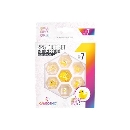 RUBBER DUCK- SET DE 7 DES
