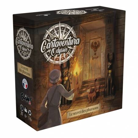 JEUX DE SOCIETE CARTAVENTURA ODYSSEE : LE SECRET DES PHARAONS