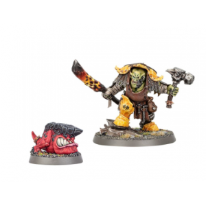ZOGGROK ANVILSMASHAJEUX DE FIGURINES L'ork qui forge les os et la p...