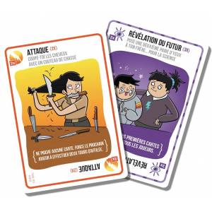 JEUX DE SOCIETE EXPLODING KITTENS : BIEN VS MAL