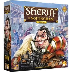 JEUX DE SOCIETE SHERIFF DE NOTHINGHAM 2ND ED