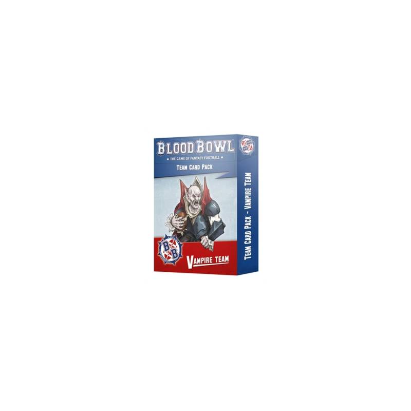 BLOOD BOWL: VAMPIRE TEAM CARDS EN BLOOD BOWL: VAMPIRE TEAM CARDS EN