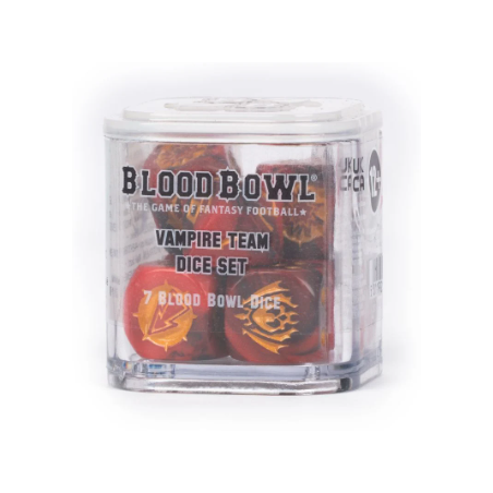BLOOD BOWL: VAMPIRE TEAM DICE SETJEUX DE FIGURINES SET DE DES EQUIP...