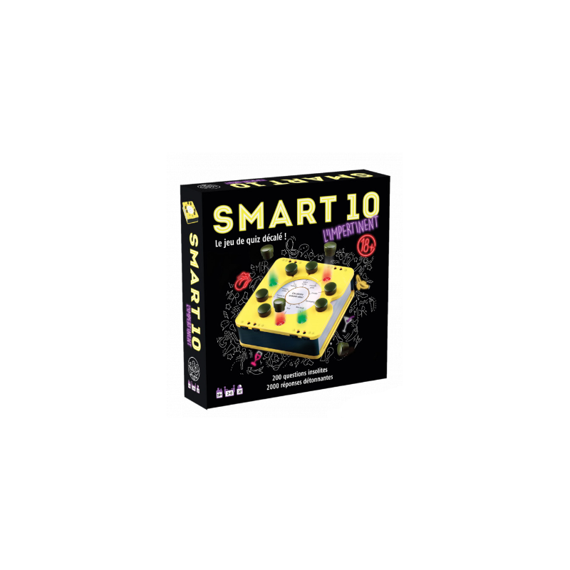 SMART 10 L'IMPERTINENTJEUX DE SOCIETE Epicez vos connaissances! SMART 10 L'IMPERTINENTJEUX DE SOCIETE Epicez vos connaissances!