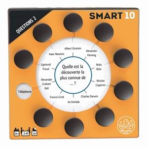 JEUX DE SOCIETE SMART 10 RECHARGE