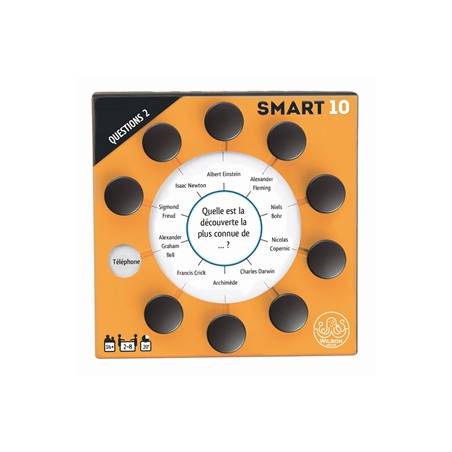 JEUX DE SOCIETE SMART 10 RECHARGE