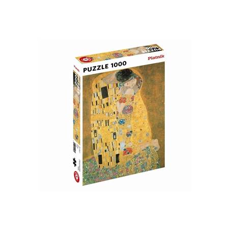 JEUX DE SOCIETE PUZZLE 1000 PIECES - KLIMT - LE BAISER