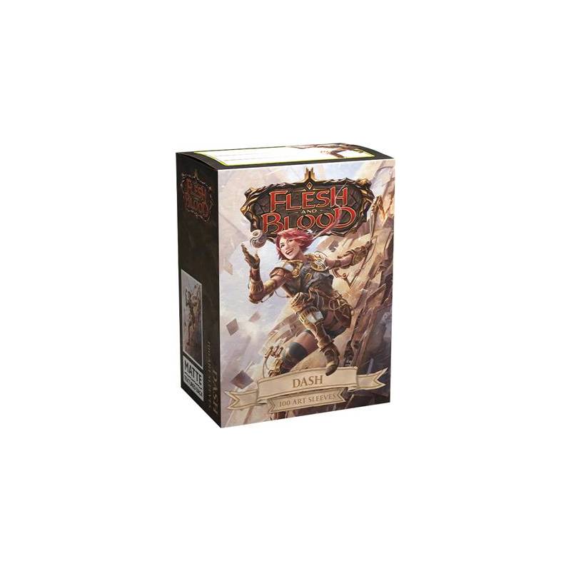 100 SLEEVES FLESH & BLOOD DASHSLEEVE ART 100 Flesh & Blood Matte Ar... 100 SLEEVES FLESH & BLOOD DASHSLEEVE ART 100 Flesh & Blood Matte Ar...