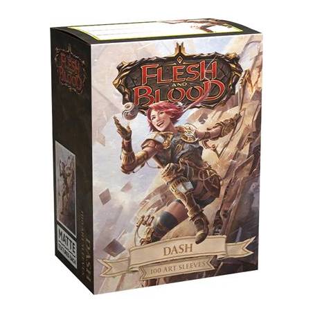 100 SLEEVES FLESH & BLOOD DASHSLEEVE ART 100 Flesh & Blood Matte Ar...