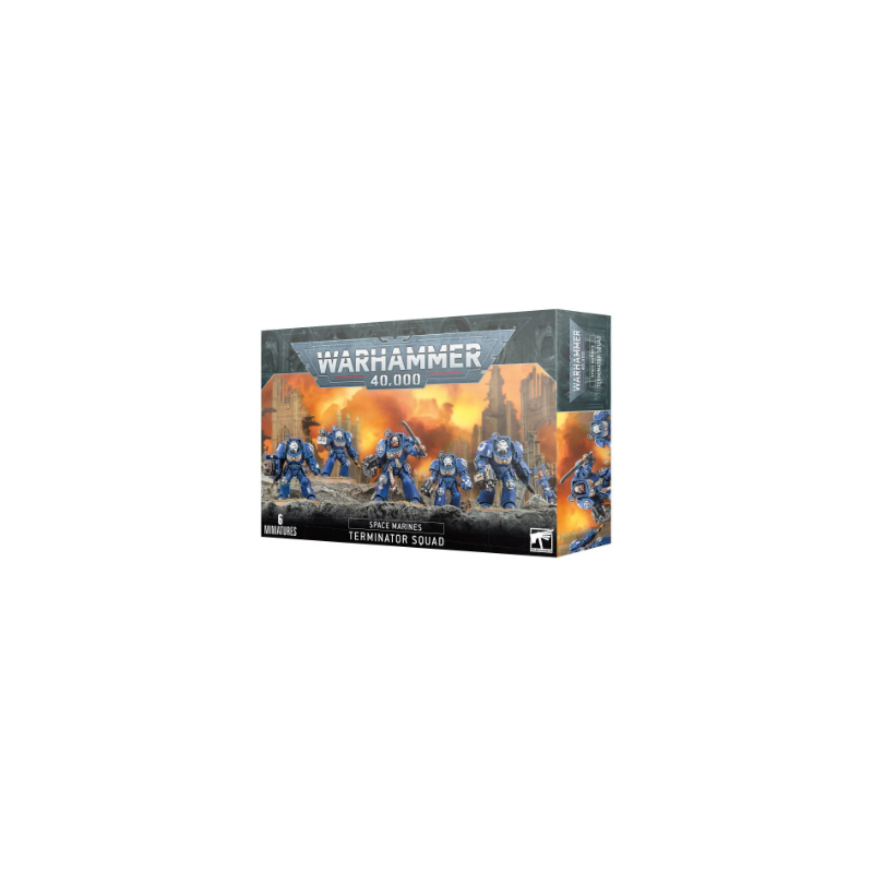 WARHAMMER 40K : ESCOUADE TERMINATORJEUX DE FIGURINES Marchez sans v... WARHAMMER 40K : ESCOUADE TERMINATORJEUX DE FIGURINES Marchez sans v...