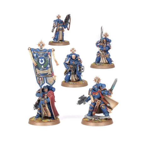 Set De 6 Vopsea Si 3 Figurine Infernus Space Marines, Warhammer 40000 Games Workshop 60 11 23