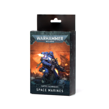 WARHAMMER 40K : CARTES TECHNIQUES SPACE MARINESJEUX DE FIGURINES De...