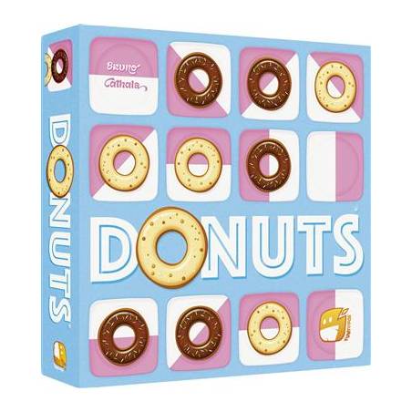 DONUTSJEUX DE SOCIETE Le clash gourmand pour 2 joueurs !