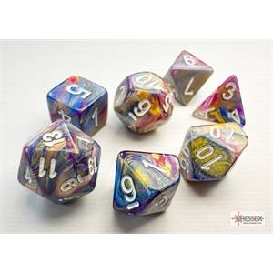 ACCESSOIRES MINI SET DE 7 DES FESTIVE CAROUSEL/BLANC