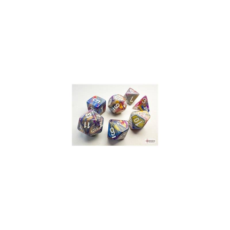 ACCESSOIRES MINI SET DE 7 DES FESTIVE CAROUSEL/BLANC ACCESSOIRES MINI SET DE 7 DES FESTIVE CAROUSEL/BLANC