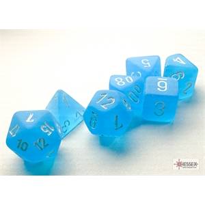 MINI SET DE 7 DES FROSTED CARIBBEAN BLEU/BLANCACCESSOIRES SET DE 7 ...