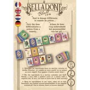 BELLADONE BLUFFJEUX D'AMBIANCE Pour remporter une préparation médic...