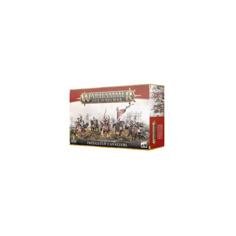 WARHAMMER AGE OF SIGMAR : CAVALIERS DES GUILDES FRANCHES WARHAMMER AGE OF SIGMAR : CAVALIERS DES GUILDES FRANCHES